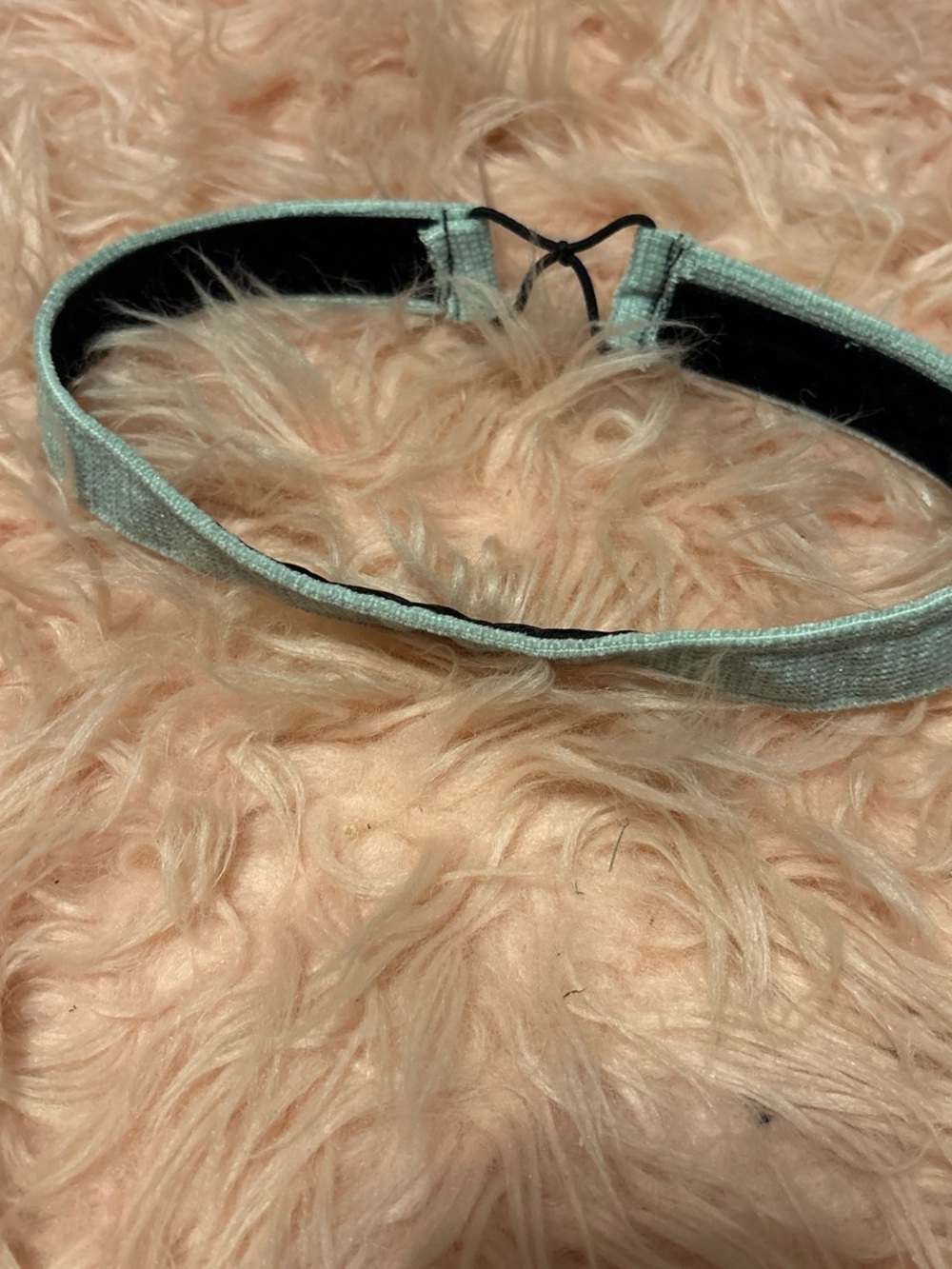 Light Aqua Stretch Fabric Headband - Women's Accessory